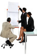 Photo: Businessman giving a presentation Businessman giving a presentation