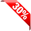 Banner "30%" Red