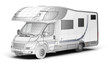 Illustration: Wohnmobil (wire) Wohnmobil (wire)