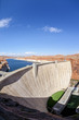 vertical view of Glen Dam in Page