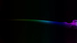 HD colored smoke curves, black background