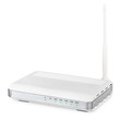 Wireless router isolated on white background with clipping path