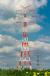 Foto: Gittermast Starkstromleitung Gittermast Starkstromleitung