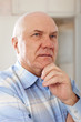 Foto: wistful senior man wistful senior man
