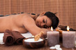 Photo: Young Woman Relaxing In A Spa Treatment Young Woman Relaxing In A Spa Treatment
