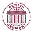 Vector: Grunge rubber stamp with words Berlin, Germany inside, vector Grunge rubber stamp with words Berlin, Germany inside, vector