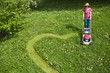 a heart in the meadow