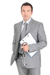 Foto: Studio portrait of a male GP Studio portrait of a male GP