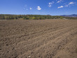Farm field in Vermont ready to be seeded