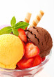 Ice cream sundae