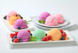 Assorted ice cream