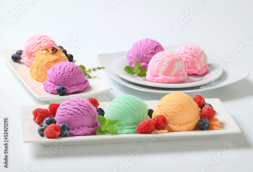 Photo: Assorted ice cream Assorted ice cream