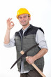 Photo: happy workman happy workman