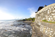 Tanah lot temple on sunny day
