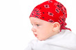 Baby Boy in Headscarf