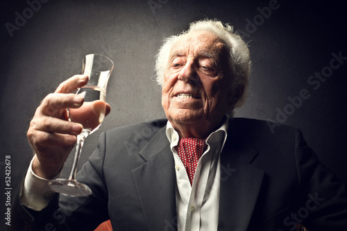 Photo: drink a toast drink a toast