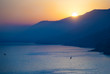 Sunset in Liguria, Italy