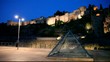 Video: Pyramid and ancient Alcazar in Malaga, Andalusia Spain Pyramid and ancient Alcazar in Malaga, Andalusia Spain