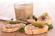 bread and pate