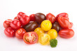 Photo: isolated tomatoes isolated tomatoes