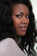 Profile shot of black female