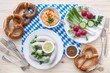 Foto: Bavarian Biergarten and Oktoberfest food Bavarian Biergarten and Oktoberfest food