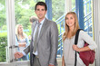 Photo: young people leaving school young people leaving school
