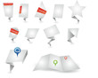Paper design elements for web and print