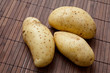 Fresh harvested potatoes.