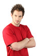 Man with arms crossed