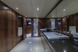 Italy, Viareggio, 82' luxury yacht, master bathroom