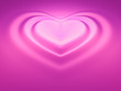 Illustration: heart wave pink heart wave pink