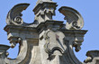 Baroque in granite sundial