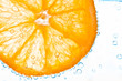 Foto: orange with bubbles orange with bubbles
