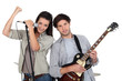 Photo: Teenage band Teenage band
