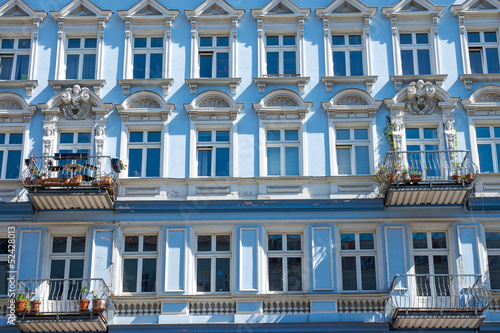 Photo: Detail of a restored house in Berlin Detail of a restored house in Berlin