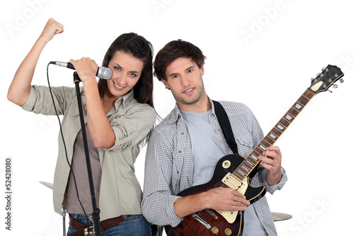 Photo: Teenage band Teenage band
