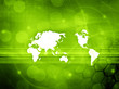 world map technology style