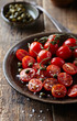 Photo: Cherry tomatoes with capers and sea salt Cherry tomatoes with capers and sea salt