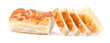 freshly baked pies with cheese