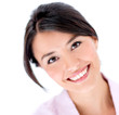 Beautiful woman smiling