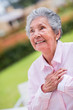 Sweet elder woman