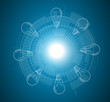 abstract futuristic internet high computer technology business b