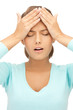 unhappy woman