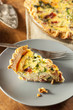 Homemade Spinach and Bacon Egg Quiche