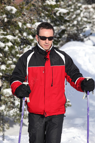 Photo: Male skier Male skier
