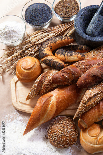 Photo: Variety of bread Variety of bread