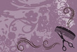 beauty salon business card vector
