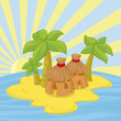 small island