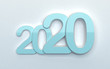2020 - data chiara su bianco tenue delicata